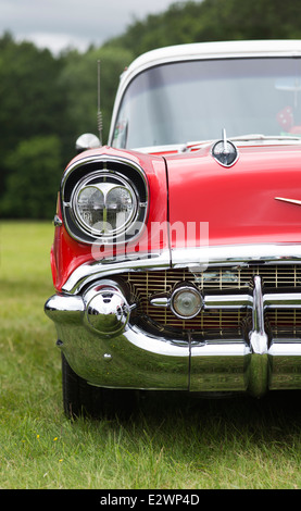 1957 Chevrolet, Bel Air. Chevy. Classic American car Foto Stock