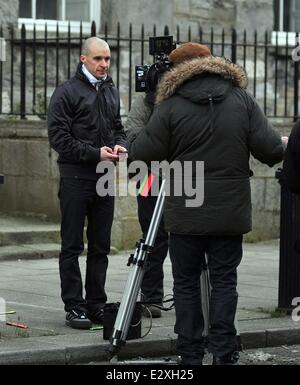 RTE dramma di amore e odio la stagione 4 del set di un film su Green Street offre: Tom Vaughan-Lawlor dove: Dublino, Irlanda quando: 25 Mar 2013 Cr Foto Stock