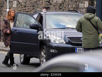 RTE dramma di amore e odio la stagione 4 del set di un film su Green Street offre: Aoibhinn McGinnity dove: Dublino, Irlanda quando: 25 Mar 2013 Foto Stock