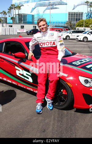 2013 Toyota Pro/Celebrity gara a Long Beach con: Brett Davern dove: Los Angeles, California, Stati Uniti quando: 09 Apr 2013 Foto Stock