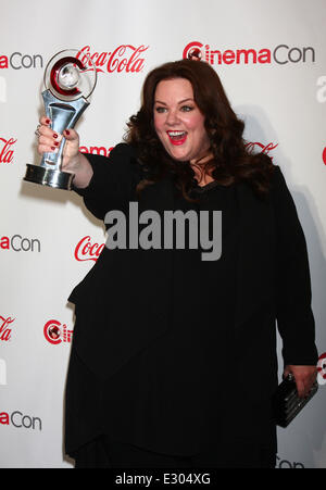 2013 CinemaCon Grande schermo Achievement Award al Caesars Palace Resort and Casino offre: Melissa McCarthy dove: Las Vegas, Nevada, Stati Uniti quando: 18 Apr 2013 Foto Stock