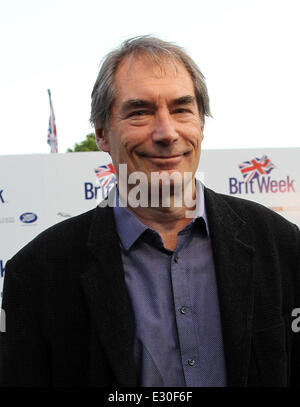 Un saluto alla vecchia Hollywood Party per celebrare il lancio di BritWeek 2013 dotate di: Timothy Dalton dove: Los Angeles, Califo Foto Stock