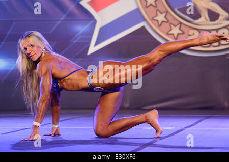 Arnold Classic Brasile 2013 in Sudamerica Convention Center dotato di: atleta dove: Rio de Janeiro, RJ, Brasile quando: 26 Apr 2013 Foto Stock