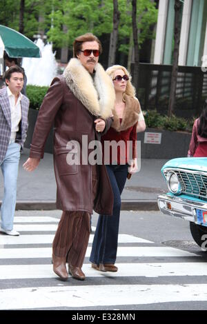 'L'anchorman: continua la leggenda film ambientato a New York City con: Will Ferrell,Christina Applegate ha Dove: New York City, N Foto Stock