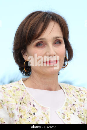 66Cannes Film Festival - "Solo Dio perdona' - photocall con: Kristin Scott Thomas dove: Cannes, Francia Quando: 22 Maggio 2013 Foto Stock