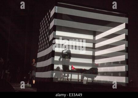 Dover, Delaware, Stati Uniti d'America. Il 21 giugno, 2014. Outkast suona dal vivo al 2014 Firefly Music Festival di Dover, Delaware Credit: Daniel DeSlover/ZUMAPRESS.com/Alamy Live News Foto Stock