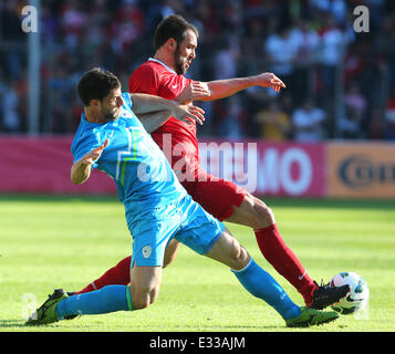 La Turchia vs. Slovenia amichevole a Bielefelder Alm offre: Serdar Kurtulus dove: Bielefeld, Germania Quando: 31 Maggio 2013 Foto Stock