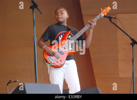 Trentesimo annuale di Chicago Blues Festival - Giorno Uno presenta: Jamiah su Fire & Red macchina dove: Chicago, Illinois, Stati Uniti quando: 06 giu 2013.M. Wiggins/WENN.com Foto Stock