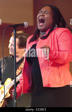 Trentesimo annuale di Chicago Blues Festival - Giorno Uno presenta: Shemekia Copeland dove: Chicago, Illinois, Stati Uniti quando: 06 Giu 2013 Foto Stock