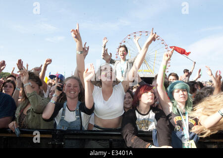 Rockness Festival in Inverness - Prestazioni - Day 3 dove: Inverness, Regno Unito quando: 09 giu 2013y/CI Foto Stock