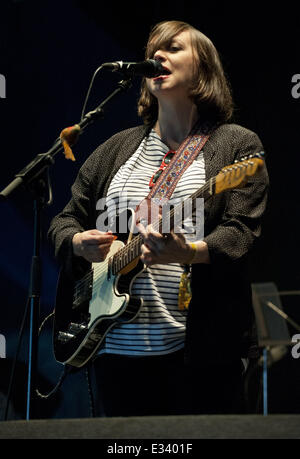 Rockness Festival in Inverness - Prestazioni - Giorno 3 dotata di: Tracyanne Campbell della Camera Obscura dove: Inverness, Regno Foto Stock