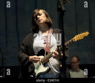 Rockness Festival in Inverness - Prestazioni - Giorno 3 dotata di: Tracyanne Campbell della Camera Obscura dove: Inverness, Regno Foto Stock