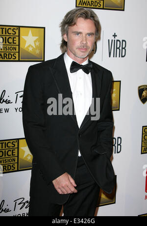 Broadcast Television Journalists Association (BTJA) terza critica annuale' scelta televisione Awards tenutosi presso il Beverly Hilton Hotel dotato di: Sam Trammell dove: Los Angeles, California, Stati Uniti quando: 10 Giu 2013 Foto Stock