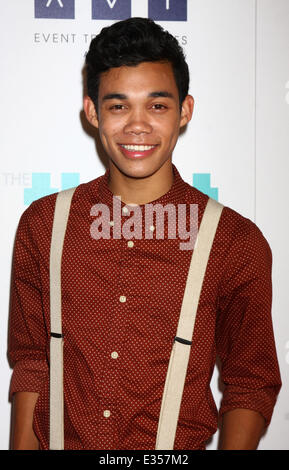 La quarta edizione del Gala della sete presso il Beverly Hilton Hotel - Arrivi con: Roshon Fegan dove: Beverly Hills, in California, negli Stati Uniti quando: 25 Giu 2013 Foto Stock