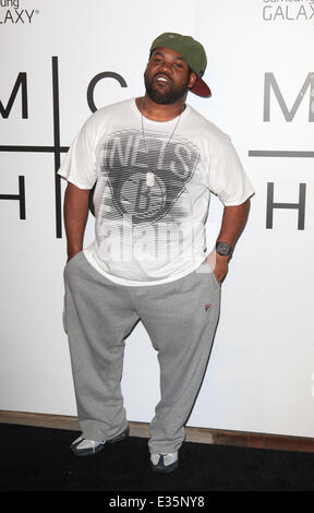 Jay-Z magna charta Holy Grail' album rilasciare esclusivamente per Samsung Galaxy a magazzino Liberty con: Raekwon dove: la città di New York, New York, Stati Uniti quando: 03 Lug 2013 Foto Stock