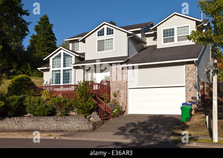 Grande casa residenziale in Greshan Oregon. Foto Stock
