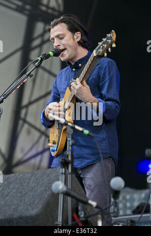 Latitude Festival 2013 - Giorno 2 dotata di: Maccabei dove: Southwold, Regno Unito quando: 19 Lug 2013 Foto Stock