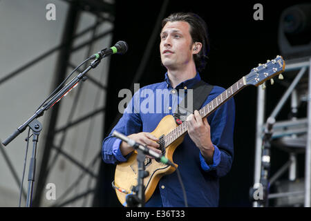 Latitude Festival 2013 - Giorno 2 dotata di: Maccabei dove: Southwold, Regno Unito quando: 19 Lug 2013 Foto Stock