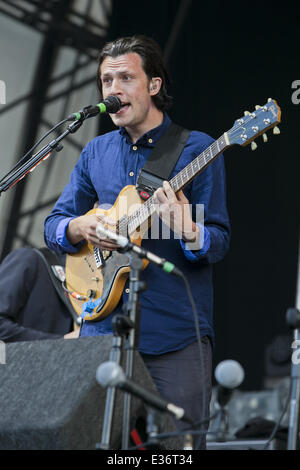 Latitude Festival 2013 - Giorno 2 dotata di: Maccabei dove: Southwold, Regno Unito quando: 19 Lug 2013 Foto Stock
