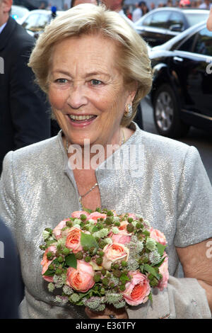 Il belga della famiglia reale di frequentare il Belgio abdicazione & Incoronazione Concerto: la Regina Paola del Belgio dove: Bruxelles, Belgio quando: 20 Lug 2013 Foto Stock