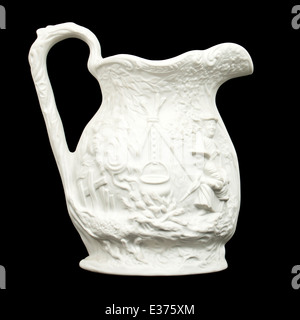 Portmeirion ceramiche "Parian' caraffa dalla loro British Heritage Collection Foto Stock