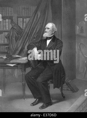 Halleck Fitz-Greene, 1790 - 1867, un poeta americano, Foto Stock