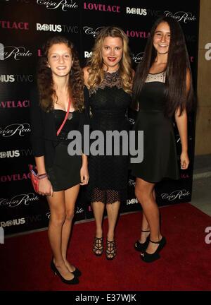 Lovelace - Los Angeles Premiere con: Heidi Jo Markel e figlia dove: Hollywood, California, Stati Uniti quando: 06 Foto Stock