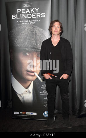 UK premiere di 'Peaky Blinders" tenutasi presso il BFI Southbank con: Cillian Murphy dove: Londra, Regno Unito quando: 21 Ago 2013 Foto Stock