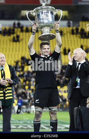 2013 Bledisloe Cup - All Blacks vs. Australia al Westpac Stadium con: Richie McCaw dove: Wellinton, Nuova Zelanda quando: 24 Ago 2013 Foto Stock