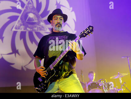 Soundgarden eseguire presso l'O2 Apollo Manchester con: Kim Thayil,Soundgarden dove: Manchester, Regno Unito quando: 13 Set 2013 Foto Stock