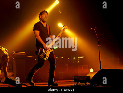 Soundgarden eseguire presso l'O2 Apollo Manchester con: Ben Pastore,Soundgarden dove: Manchester, Regno Unito quando: 13 Set 2013 Foto Stock