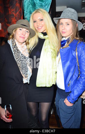 Design Guirado launch party a Sanctum Soho con: Anna Winslet,Emma Noble,designer Arina Pritch dove: Londra, Regno Unito quando: 17 Set 2013 Foto Stock