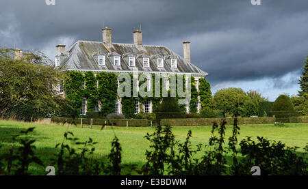 Viste generali di Donnington Hall, vicino a Ledbury, Herefordshire, che è stato acquistato da Elizabeth Hurley e Shane Warne nel 2012 con: Donnington Hall dove: Ledbury, Regno Unito quando: 19 Set 2013 Foto Stock