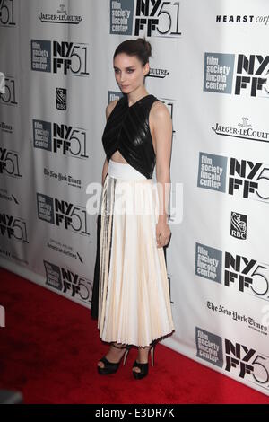 NYFF presenta la sua Uno Spike Jonze Love Story con: Rooney Mara dove: New York, NY, Stati Uniti quando: 13 Ott 2013 Foto Stock