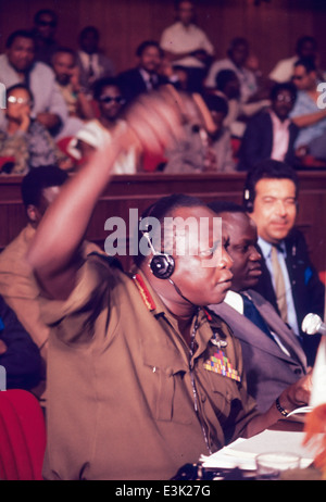 Idi Amin Dada,70's Foto Stock