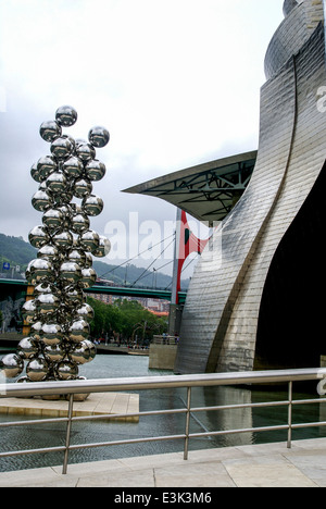 Il Guggenheim Museum Bilbao Foto Stock