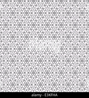Illustrazione simmetrica di carta da parati Foto Stock