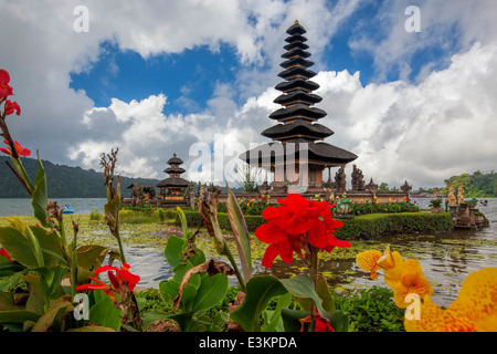 Ulun Danu Temple Foto Stock