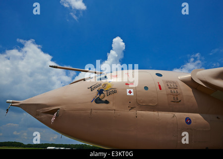 Handley Page Victor K2 HP80 XM715 Bruntingthorpe Airfield LEICESTERSHIRE REGNO UNITO Foto Stock