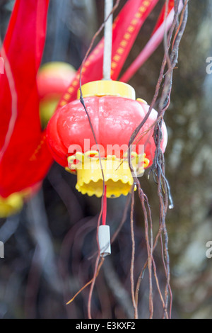 Amante Isola e Monkey Hill il bianco Tingchao Pavilion (un padiglione per l'ascolto della marea) Foto Stock