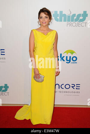 Los Angeles, California, USA. Il 24 giugno 2014. Jen Lilley frequentando il quinto annuale sete gala tenutosi presso il Beverly Hilton Hotel di Beverly Hills, la California il 24 giugno 2014. 2014 Credit: D. lunga/Globe foto/ZUMAPRESS.com/Alamy Live News Foto Stock