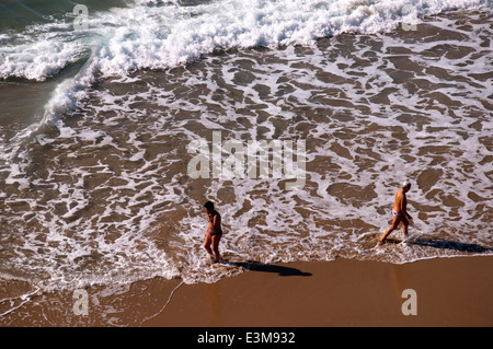 Benidorm è una città costiera che si trova nella provincia di Alicante, prima di sessanta, Benidorm era un piccolo villaggio Foto Stock