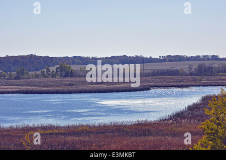 Oak Ridge Lake Foto Stock