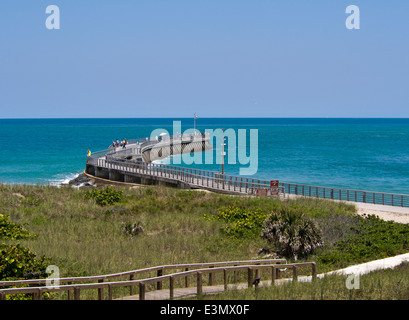 Sebastian Stato ingresso Parco sulla costa orientale della Florida USA Foto Stock