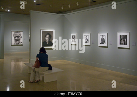 RICHARD AVEDON fotografie sul display IN SAN DIEGO Museum of Art si trova in Balboa Park - San Diego, California Foto Stock