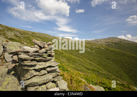 Tappi Trail Ridge in Thompson e Meserves Acquisto, New Hampshire USA durante i mesi primaverili Foto Stock