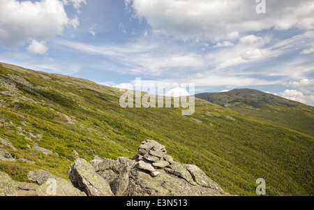 Tappi Trail Ridge in Thompson e Meserves Acquisto, New Hampshire USA durante i mesi primaverili Foto Stock