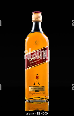 Johnnie Walker whisky bottiglia Foto Stock