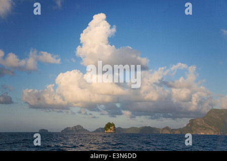 BACUIT Bay nei pressi di El Nido - isola di Palawan, Filippine Foto Stock