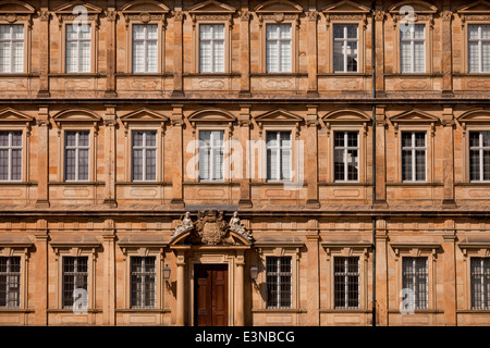Il nuovo Residence, centro storico della città di Bamberg, Alta Franconia, Baviera, Germania, Europa Foto Stock